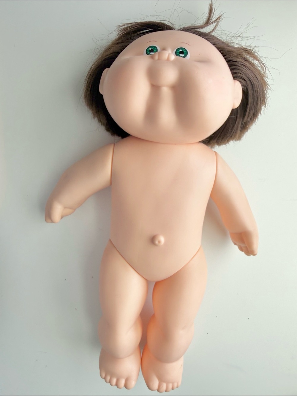 Cabbage Patch Kids Splashin HM 20 hard body Brown Hair Green Eyes